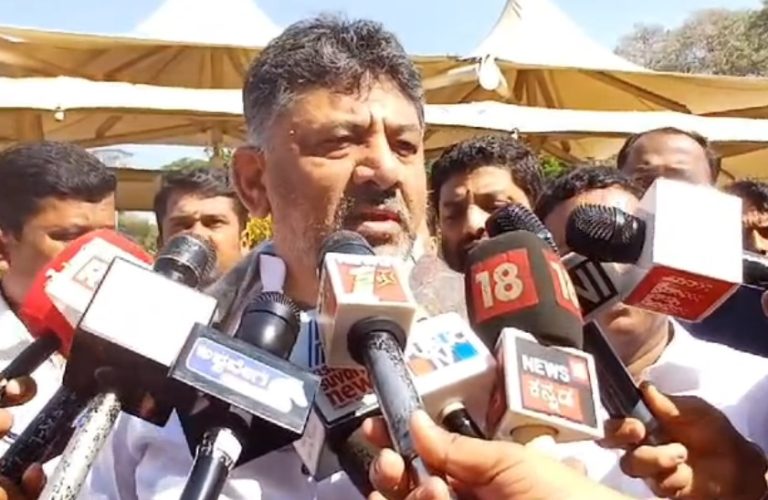 ಕರ್ನಾಟಕ ಉಳಿಸಿ ಎಂದು ಹೇಳುವುದಕ್ಕೆ ಬಿಜೆಪಿ ಅವರಿಗೆ ನೈತಿಕತೆಯಿಲ್ಲ: ಡಿ.ಕೆ.ಶಿವಕುಮಾರ್