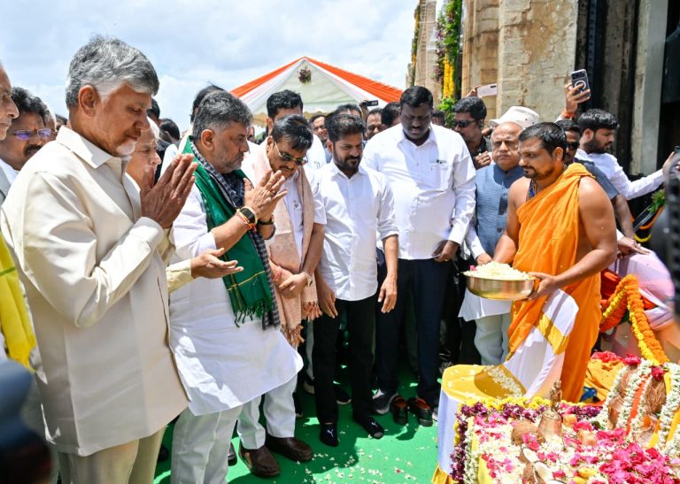 ತುಂಗಭದ್ರಾ ನದಿ ಪಾತ್ರದ ರೈತರ ಹಿತಕ್ಕಾಗಿ ಮೂರು ರಾಜ್ಯಗಳ ಐತಿಹಾಸಿಕ ಒಮ್ಮತ: ಡಿ.ಕೆ. ಶಿವಕುಮಾರ್